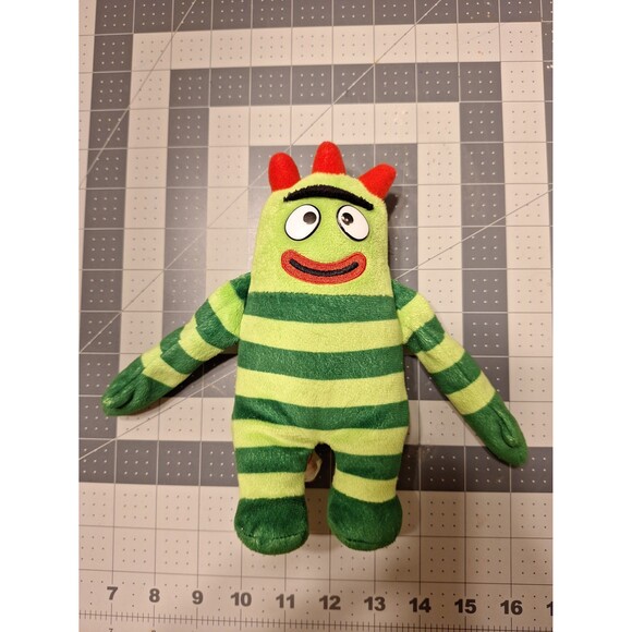 YO Gabba Gabba Brobee TY beanie Babie plush stuffed toy - Picture 1 of 4